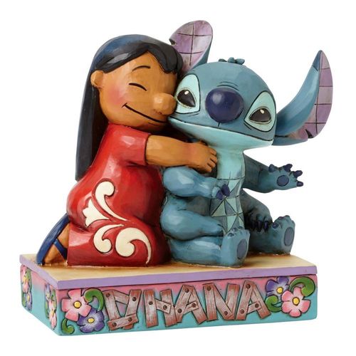 Disney Traditions Ohana Means Family Lilo and Stitch Figurine