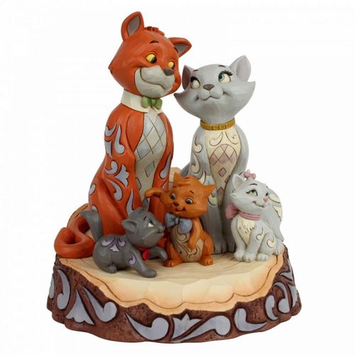 Disney Traditions Pride and Joy Carved by Heart Aristocats Figurine
