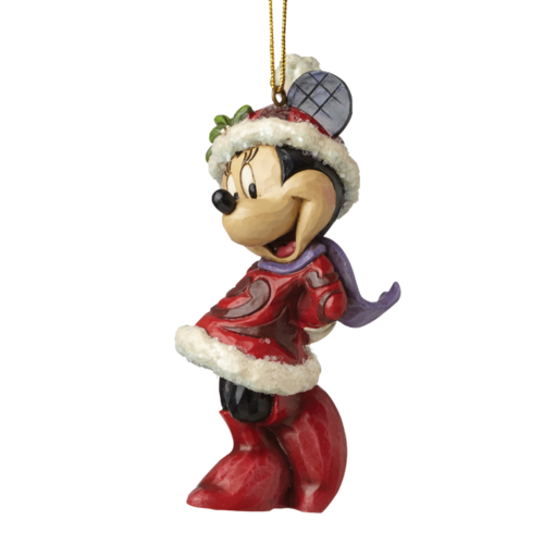 Disney Traditions Sugar Coated Minnie Mouse Hanging Ornament