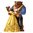 Disney Traditions Moonlight Waltz Belle and Beast Dancing Couple 25th Anniversary Piece