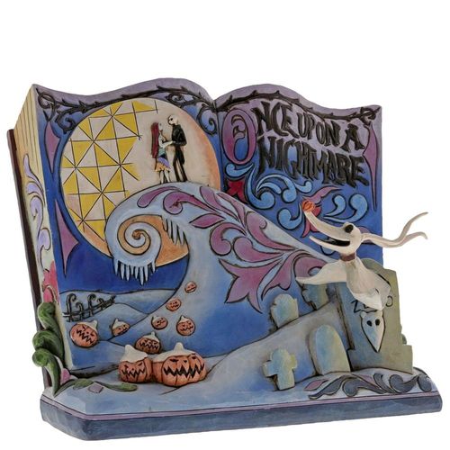 Disney Traditions Once Upon A Nightmare Storybook Nightmare Before Christmas Figurine