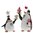 The World of Miss Mindy Presents Disney Penguin Waiters Figurine Set