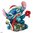 Disney Traditions Bad Wrap Stitch with Santa Hat Figurine
