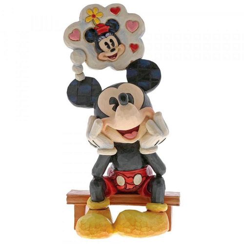 Disney Traditions Thinking of You Mickey Mouse with Thought Figurine