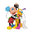 Disney by Romero Britto Mickey Mouse with Pluto Figurine