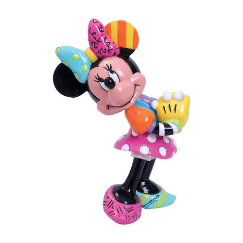 Disney by Romero Britto Minnie Mouse Blushing Mini Figurine
