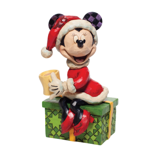Disney Traditions Chocolate Delight Minnie with Hot Chocolate Figurine