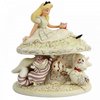 Disney Traditions White Woodland Whimsy and Wonder Alice in Wonderland Figurine