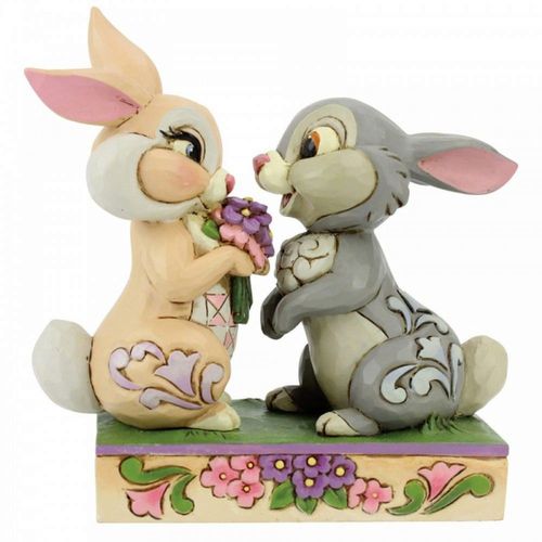 Disney Traditions Bunny Bouquet Thumper and Blossom Figurine