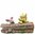 Disney Traditions Truncated Conversation Pooh and Piglet on a Log Figurine