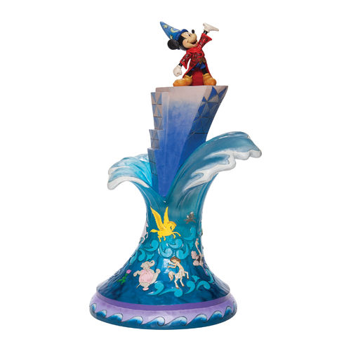 Disney Traditions Summit of Imagination Sorcerer Mickey Masterpiece Figurine