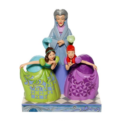 Disney Traditions The Terrible Tremaines Lady Tremaine Anastasia and Drizella Figurine