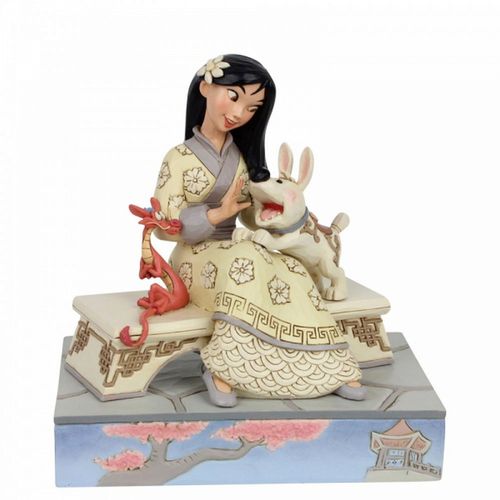 Disney Traditions White Woodland Honourable Heroine Mulan Figurine