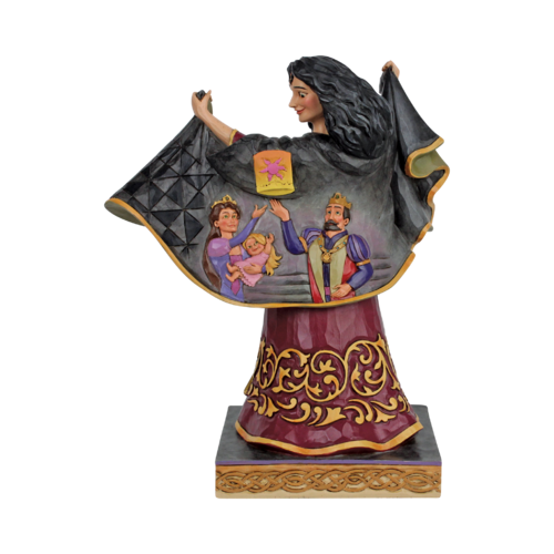 Disney Traditions Maternal Malice Mother Gothel with Rapunzel scene Figurine