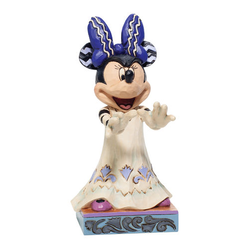 Disney Traditions Scream Queen Halloween Minnie Mouse Figurine