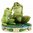 Disney Traditions Amorous Amphibians Tiana and Naveen as Frogs Figurine