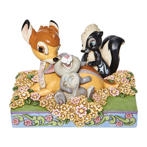 Disney Traditions Childhood Friends Bambi and Friends Figurine