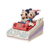 Disney Traditions Sledding Sweethearts Mickey and Minnie Sledding Figurine