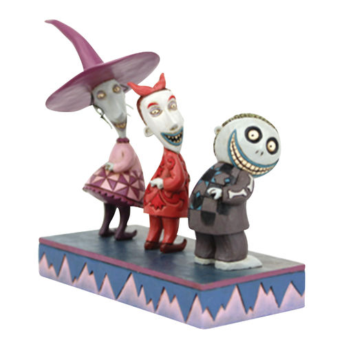 Disney Traditions Up to No Good Lock Shock and Barrel Figurine