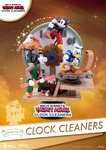 Beast Kingdom Disney Mickey Mouse D Stage PVC Diorama Clock Cleaners 15 cm