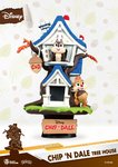 Beast Kingdom Disney Summer Series D Stage PVC Diorama Chip n Dale Tree House 16 cm