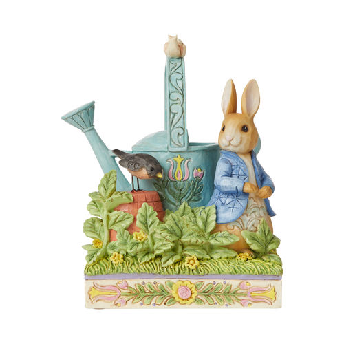 Beatrix Potter By Jim Shore Caught in Mr McGregors Garden Peter Rabbit Figurine