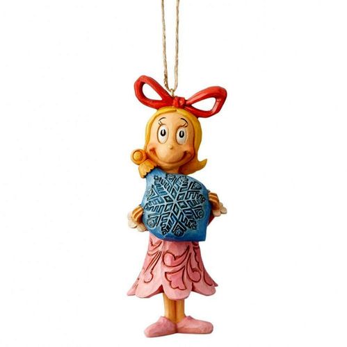 The Grinch By Jim Shore Cindy Lou with Ball Hanging Ornament