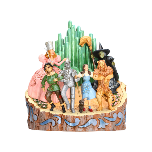 Wizard Of Oz By Jim Shore Adventure To Emerald City Wizard of Oz Carved By Heart Figurine