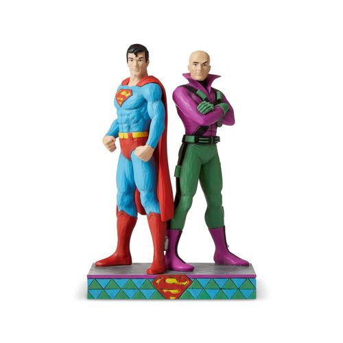 DC Comics By Jim Shore Superman and Lex Luther Figurine
