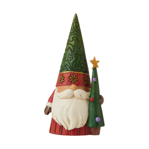 Heartwood Creek By Jim Shore Christmas Gnome with Tree Figurine
