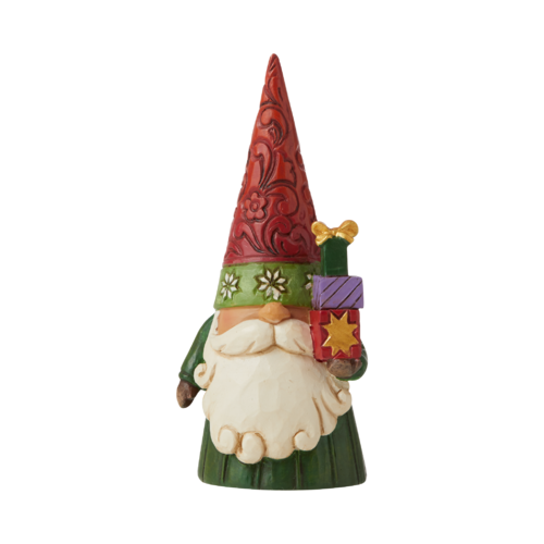 Heartwood Creek By Jim Shore Ill Be Gnome For Christmas Gnome holding Gifts Figurine