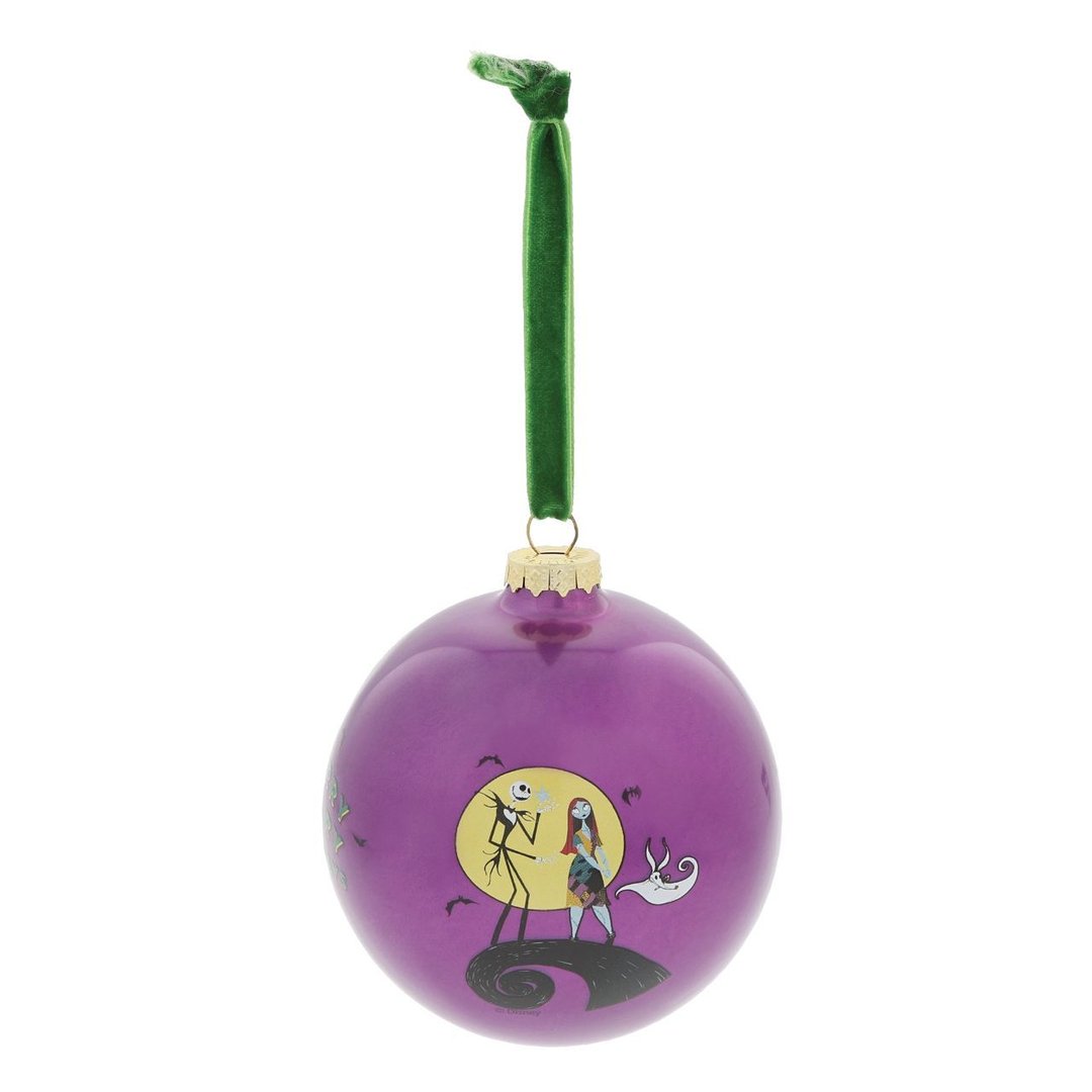 Enchanting Disney Collection Festive Frights Nightmare Before Christmas Bauble