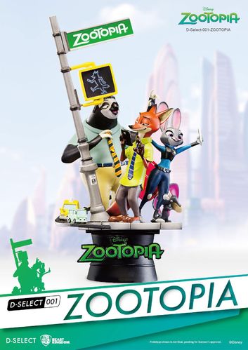 Beast Kingdom Zootopia D Select PVC Diorama