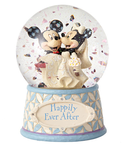 Disney Traditions Happily Ever After Mickey and Minnie Waterball