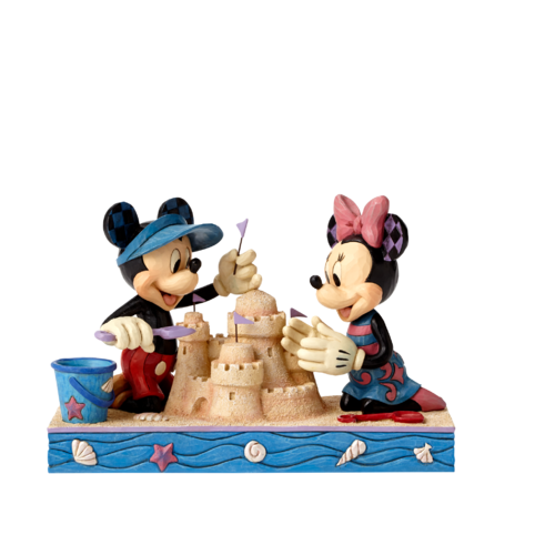 Disney Traditions Seaside Sweethearts Mickey and Minnie Figurine