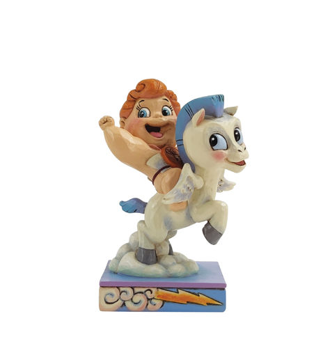 Disney Traditions Friends Take Flight Pegasus and Hercules Figurine
