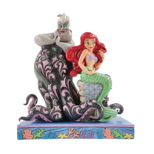 Disney Traditions Wicked and Wishful Ariel and Ursula Figurine