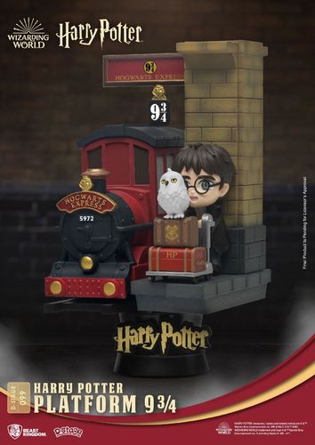 Beast Kingdom Harry Potter D Stage PVC Platform 9 and 3 Quarters Standard Version Diorama