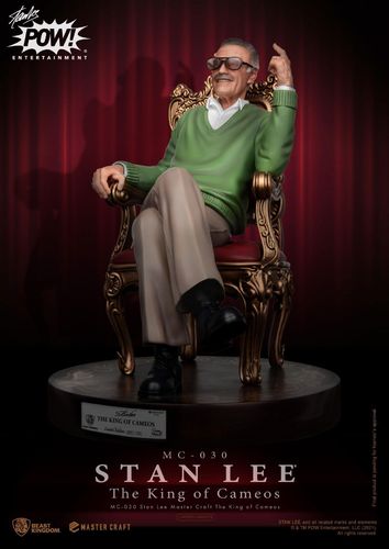 Beast Kingdom Marvel Stan Lee Master Craft Statue The King of Cameos
