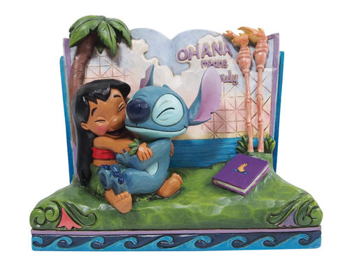 Disney Traditions Stitch Storybook Figurine