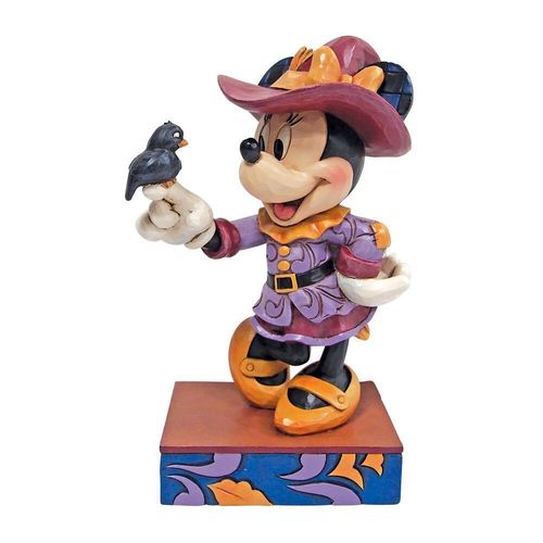 Disney Traditions Hey There Scarecrow Minnie Mouse Figurine