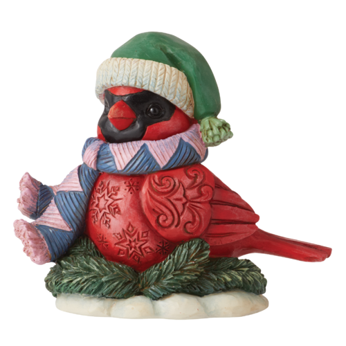 Heartwood Creek by Jim Shore Mini Christmas Cardinal Figurine