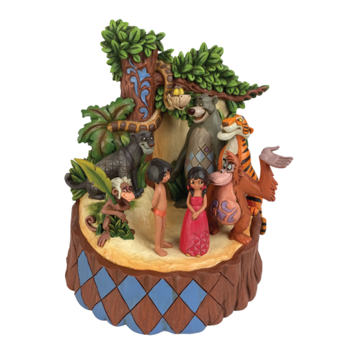 Disney Traditions A Jungle Jubilee Carved by Heart Jungle Book Figurine