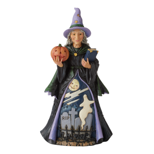 Heartwood Creek By Jim Shore Friendly Witch Figurine