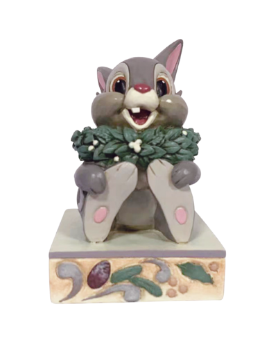 Disney Traditions Winter Wonders Thumper Christmas Personality Pose Figurine