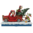 Disney Traditions Loads of Christmas Cheer Mickey and Fab 4 in Red Truck Figurine