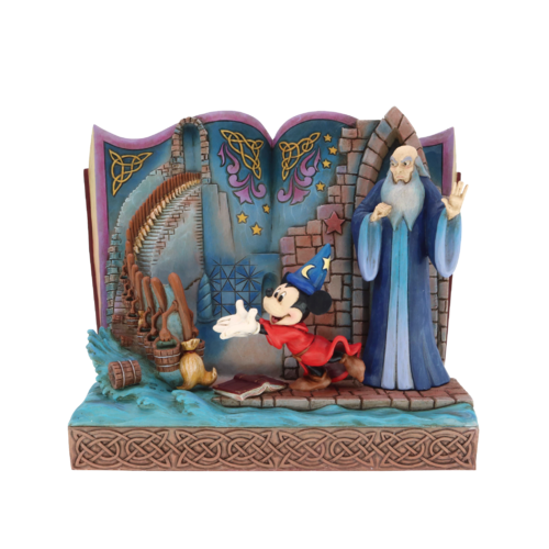 Disney Traditions A Lesson Learned Sorcerer Mickey Storybook