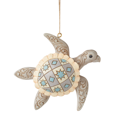 Heartwood Creek By Jim Shore Sea Turtle Hanging Ornament