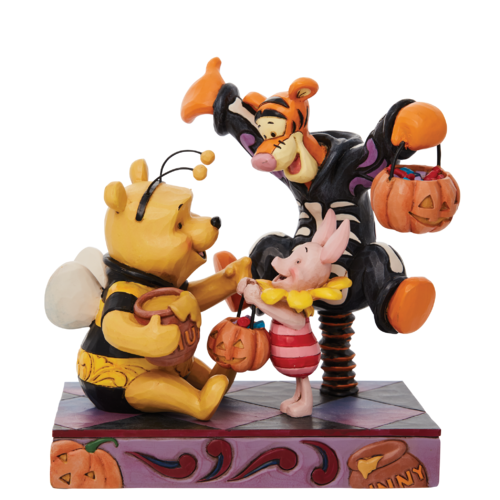 Disney Traditions Winnie the Pooh and Friends Halloween Figurine