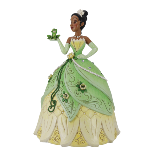 Disney Traditions The Princess and the Frog Just One Kiss Tiana Deluxe Figurine